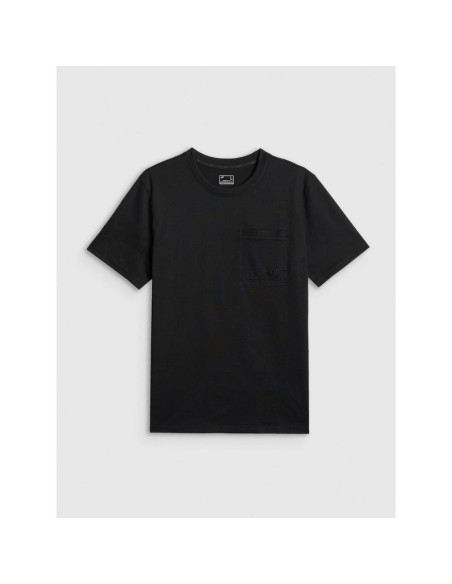 T-shirt regular gładki męski 4f 4frss26ttshm3637-20s