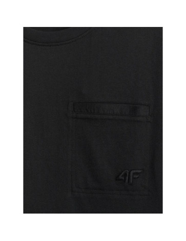 T-shirt regular gładki męski 4f 4frss26ttshm3637-20s