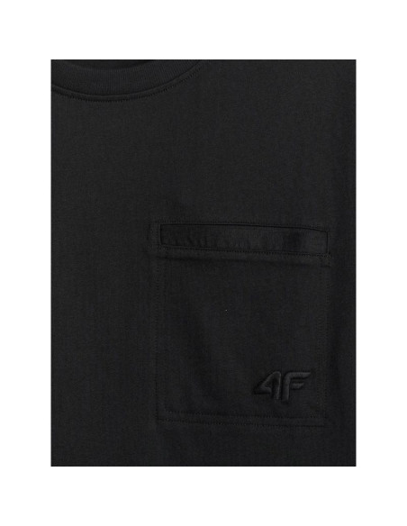 T-shirt regular gładki męski 4f 4frss26ttshm3637-20s
