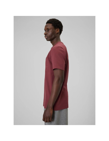 T-shirt regular gładki męski 4f 4frss26ttshm3637-60s