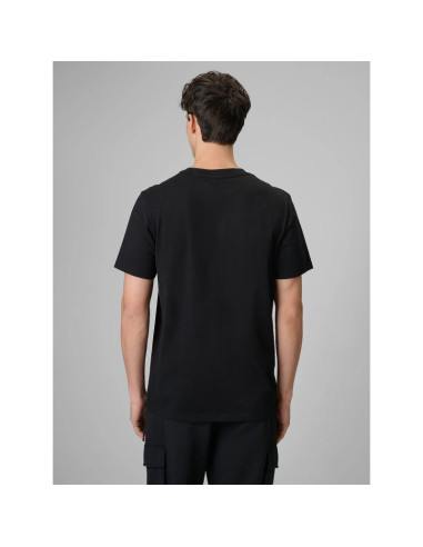T-shirt regular z nadrukiem męski  4f 4frss26ttshm3811-20s