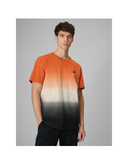T-shirt relaxed z nadrukiem męski 4f 4frss26ttshm3815-70a
