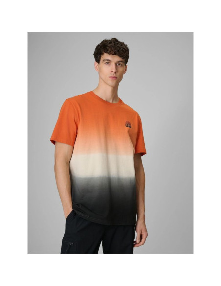 T-shirt relaxed z nadrukiem męski 4f 4frss26ttshm3815-70a