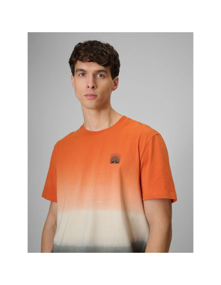 T-shirt relaxed z nadrukiem męski 4f 4frss26ttshm3815-70a