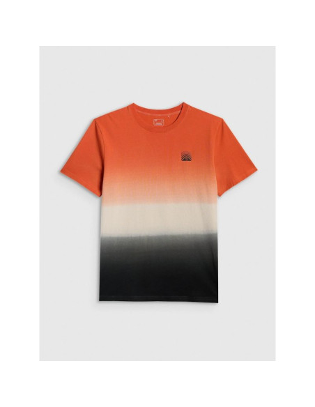 T-shirt relaxed z nadrukiem męski 4f 4frss26ttshm3815-70a
