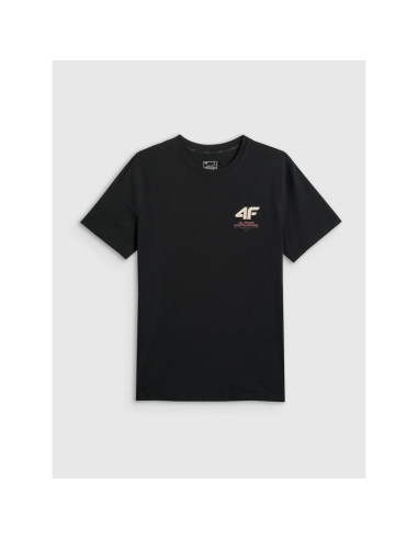 T-shirt regular gładki męski 4f 4frss26ttshm3990-20s