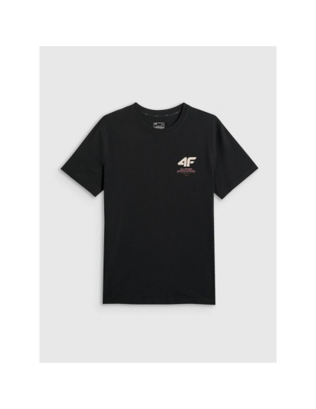 T-shirt regular gładki męski 4f 4frss26ttshm3990-20s