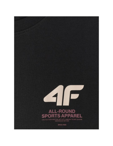T-shirt regular gładki męski 4f 4frss26ttshm3990-20s