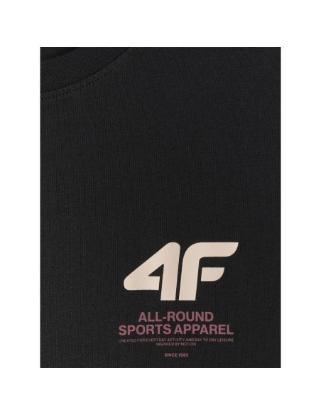 T-shirt regular gładki męski 4f 4frss26ttshm3990-20s