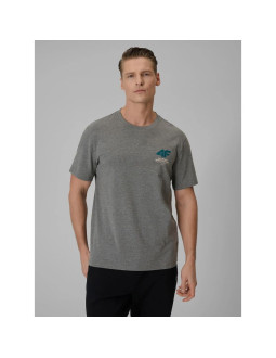 T-shirt regular gładki męski 4f 4frss26ttshm3990-24m