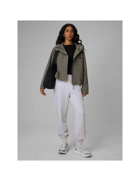 Longsleeve slim gładki damski 4f 4frss26tlonf658-20s