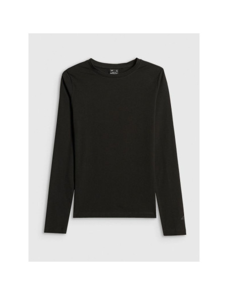 Longsleeve slim gładki damski 4f 4frss26tlonf658-20s