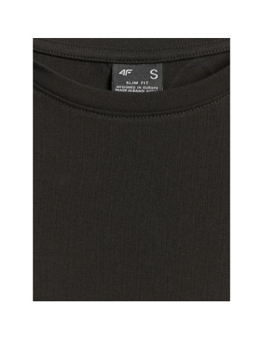 Longsleeve slim gładki damski 4f 4frss26tlonf658-20s