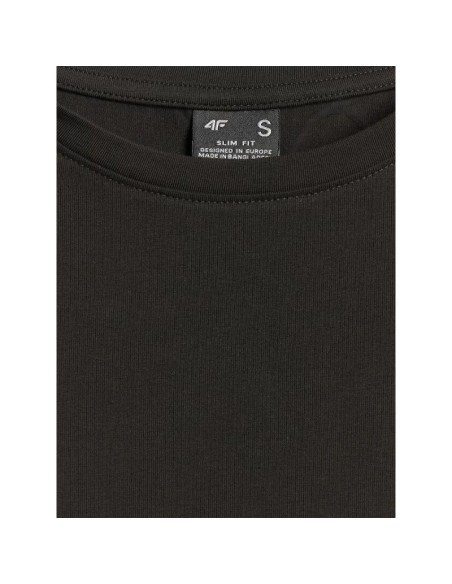 Longsleeve slim gładki damski 4f 4frss26tlonf658-20s