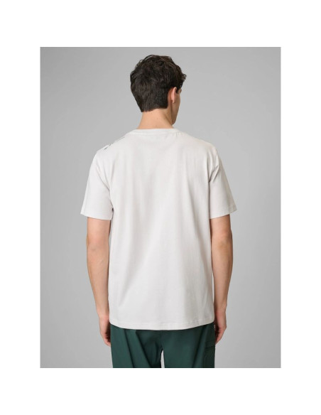 T-shirt regular z nadrukiem męski 4f 4frss26ttshm3814-11s