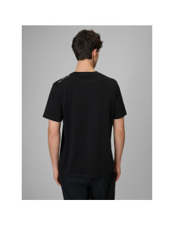 T-shirt regular z nadrukiem męski 4f 4frss26ttshm3814-20s 2