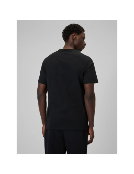 T-shirt regular z nadrukiem męski 4f 4frss26ttshm3991-20s