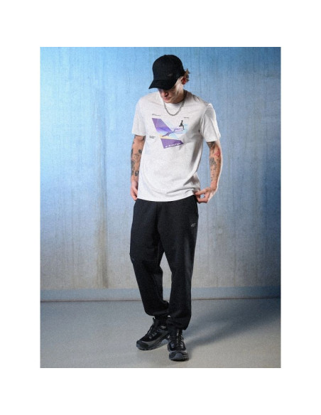 T-shirt męski 4f 4frss26ttshm3661-10s