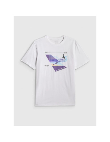 T-shirt męski 4f 4frss26ttshm3661-10s