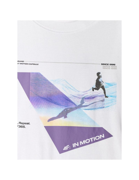 T-shirt męski 4f 4frss26ttshm3661-10s