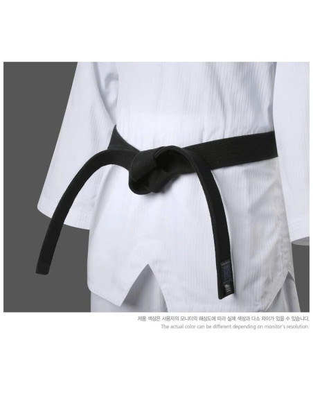 Czarny pas do taekwondo fighter 4.5cm | mooto