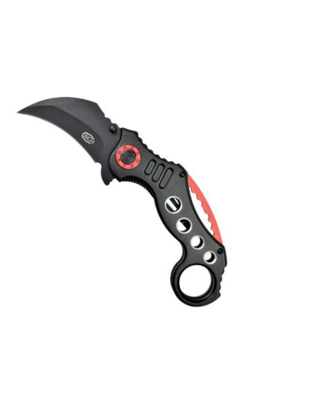 Nóż sck steel claw knives karambit k29 czarno-czerw