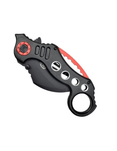 Nóż sck steel claw knives karambit k29 czarno-czerw