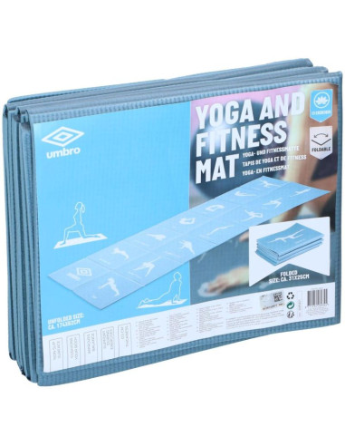 Mata do jogi składana 1730x610x5mm niebieska umbro