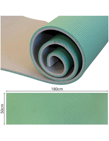 Karimata turystyczna xpe 180x50x1,2cm zielona redcliffs