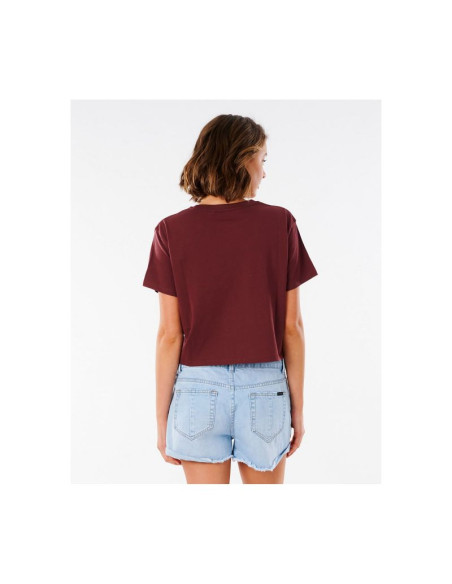 T-shirt rip curl tallows crop tee