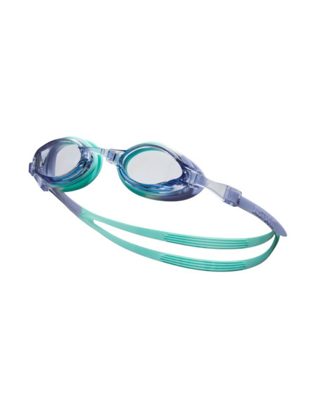 Okulary pływackie nike youth chrome fioletowo-biało-miętowe nessd128-591 os