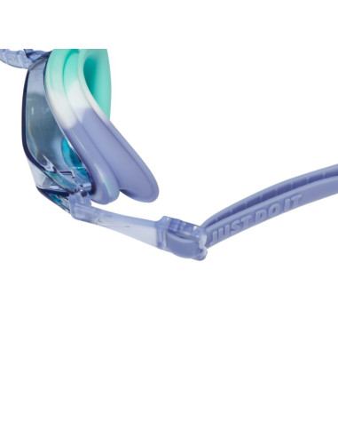 Okulary pływackie nike youth chrome fioletowo-biało-miętowe nessd128-591 os