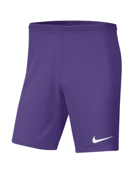 Spodenki męskie nike dry park iii nb k fioletowe bv6855 507