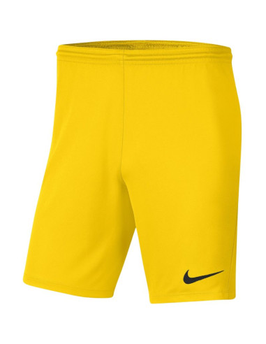Spodenki męskie nike dry park iii nb k żółte bv6855 718