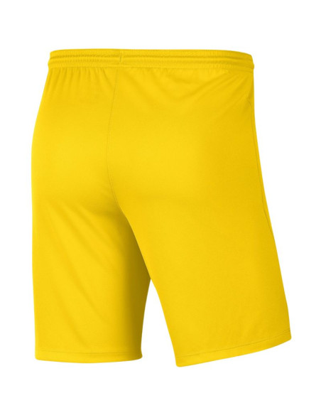 Spodenki męskie nike dry park iii nb k żółte bv6855 718