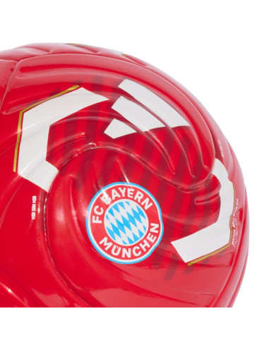 Piłka nożna adidas fc bayern home mini czerwona ke5110