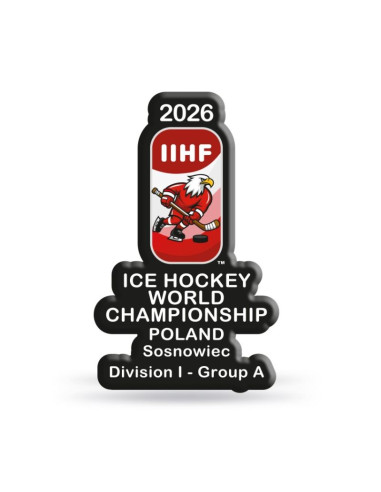 Magnes akrylowy iihf mś ia sosnowiec 2026