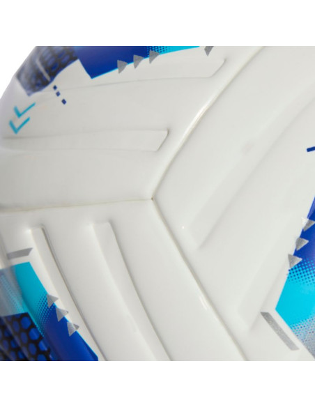 Piłka nożna adidas ekstraklasa 26/27 mini biało-niebieska ke5150