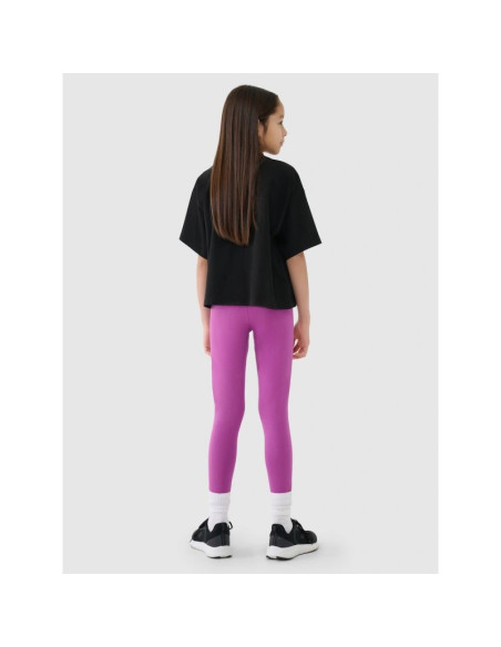 Legginsy dzianinowe dziewczęce 4f 4fjwmm00ttigf178-51s