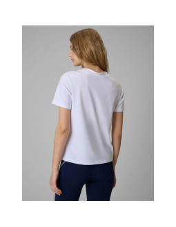 T-shirt regular gładki damski 4f 4frmm00ttshf3617-10s 2