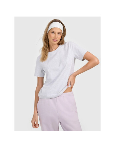 T-shirt regular gładki damski 4f 4frmm00ttshf3617-27m