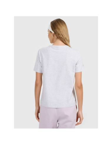 T-shirt regular gładki damski 4f 4frmm00ttshf3617-27m