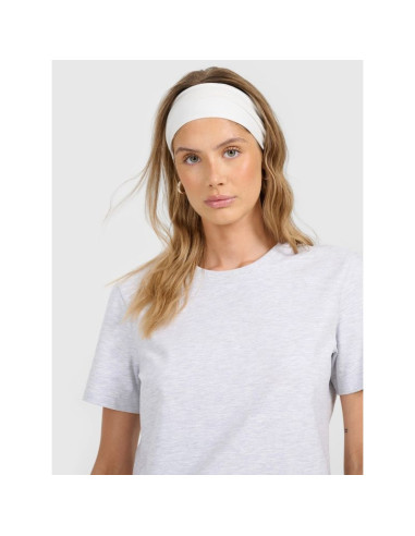 T-shirt regular gładki damski 4f 4frmm00ttshf3617-27m