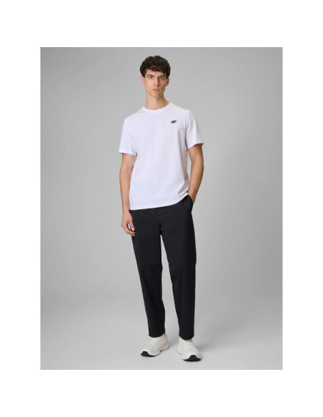 T-shirt regular gładki męski 4f 4frmm00ttshm4192-10s