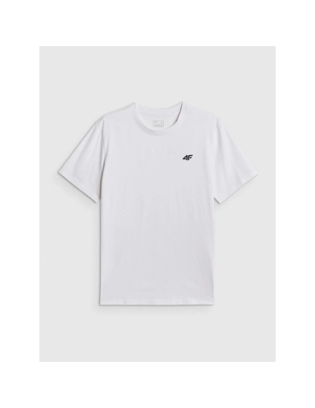 T-shirt regular gładki męski 4f 4frmm00ttshm4192-10s