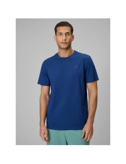 T-shirt regular gładki męski 4f 4frss26ttshm4261-30s
