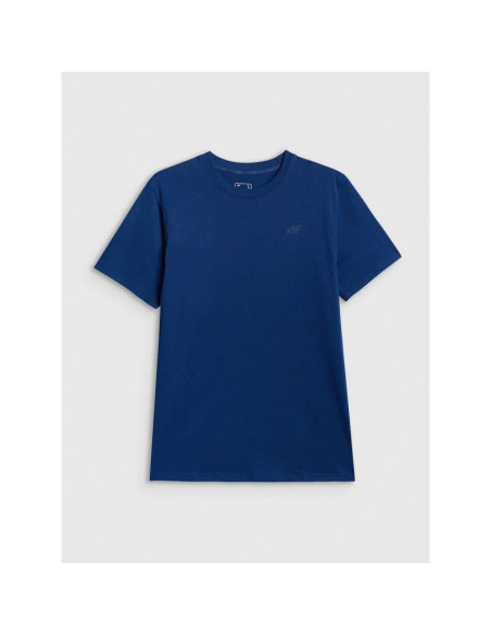 T-shirt regular gładki męski 4f 4frss26ttshm4261-30s