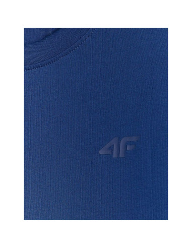 T-shirt regular gładki męski 4f 4frss26ttshm4261-30s