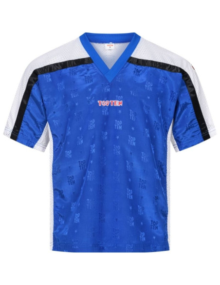 Bluza do pointfightingu top ten niebiesko-biała (zmiana ceny)
