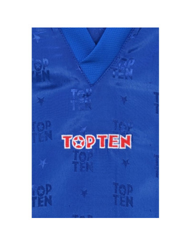 Bluza do pointfightingu top ten niebiesko-biała (zmiana ceny)